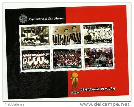 1999 - San Marino BF 62 Milan   ++++++ - Clubs Mythiques