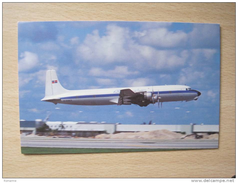 CPM AEROCHAGO DOUGLAS DC-7CF MIAMI INTERNATIONAL AIRPORT 09/29/1991 - 1946-....: Era Moderna