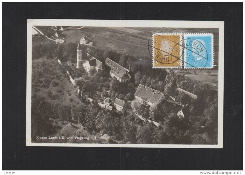 AK  Kloster Lorch Vom Flugzeug Aus 1931 - Lorch