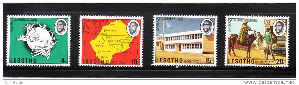 Lesotho 1974 Centenary Of Universal Postal Union MNH - Gambie (1965-...)