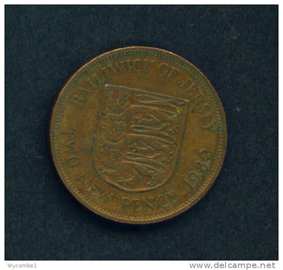 JERSEY  -  1980  2 Pence  Circulated As Scan - Jersey