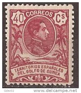 GUI67-LA164.Guinee .GUINEA  ESPAÑOLA   Alfonso Xlll. 1909 (Ed 67**) Sin Charnela.MUY BONITO - Ifni