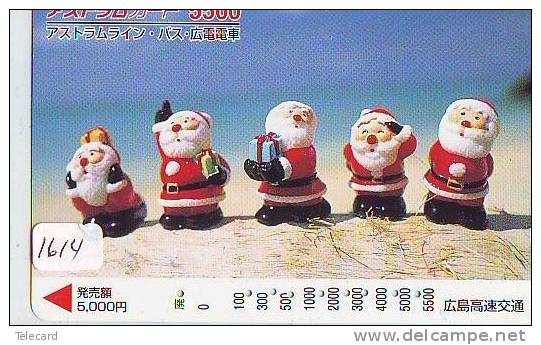 Carte Prepayee JAPON * NOËL (1614) MERRY CHRISTMAS  Prepaid Card Japan * Karte WEIHNACHTEN * KERST NAVIDAD * NATALE - Kerstmis