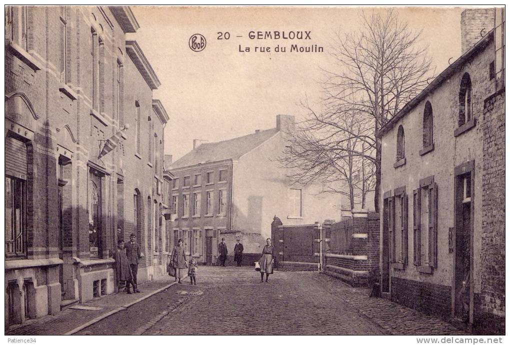 BELGIQUE: GEMBLOUX - La Rue Du Moulin - Gembloux