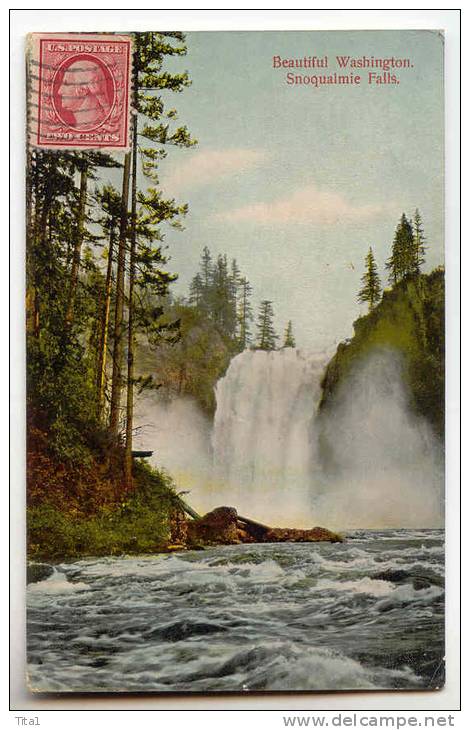 D10154 - Beautiful Washington - Snoqualmie Falls - Autres & Non Classés