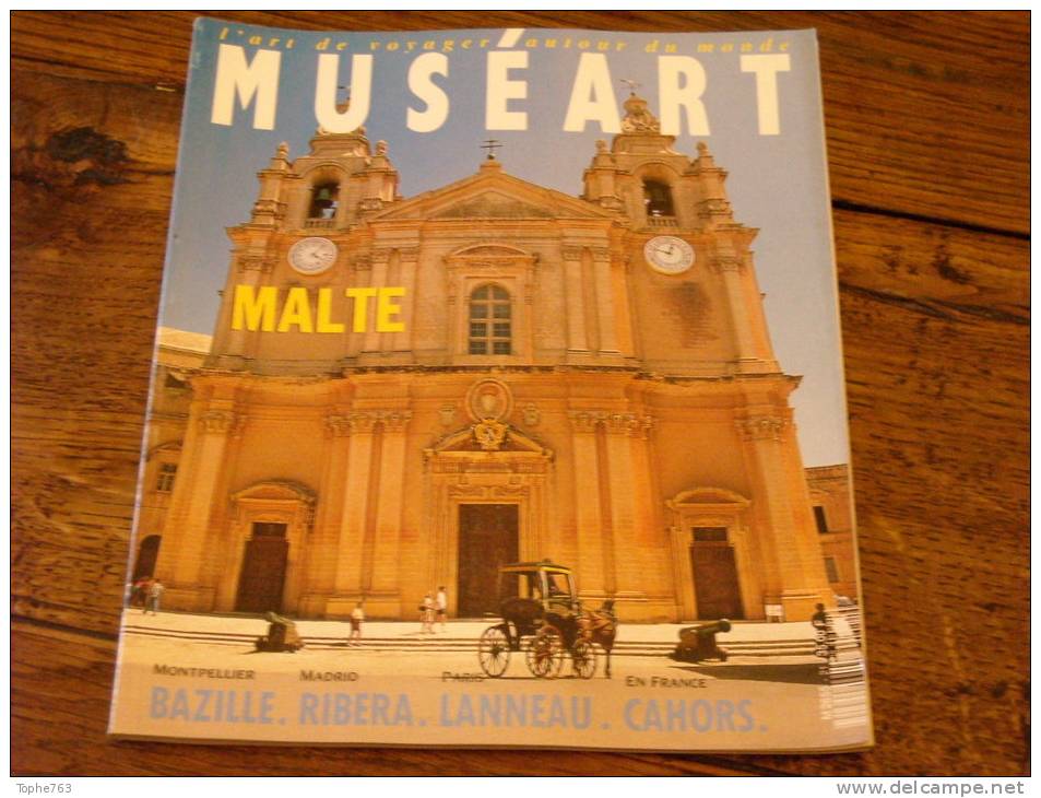 Muséart N° 21 : Malte ; Bazille ; Ribera ; Lanneau ; Cahors - Kunst