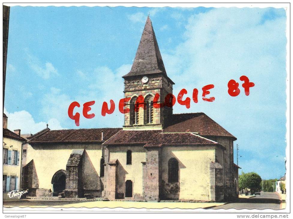 87 - ST - SAINT LAURENT SUR GORRE -  L' EGLISE  EDITEUR THEOJAC - Saint Laurent Sur Gorre