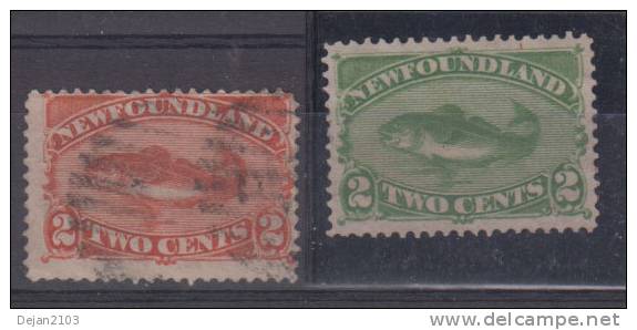 Newfoundland Former United Kingdom Colony Fish MH,USED - Unclassified