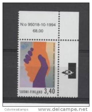 (SA0280) FINLAND, 1995 (50th Anniversary Of UN). Mi # 1316. MNH** Stamp - Ungebraucht