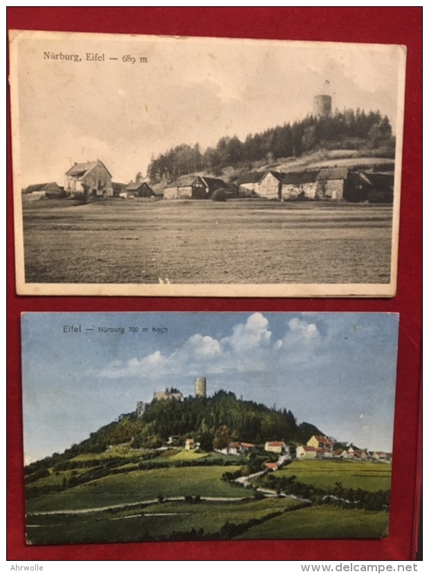 2 AK Nürburg Eifel Adenau 1910 - Bad Neuenahr-Ahrweiler