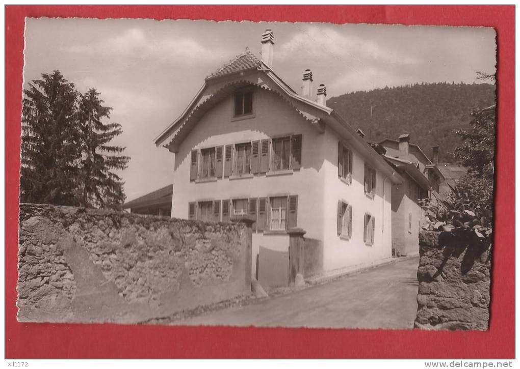 C0323 Ollon Près Aigle, Pension Cossy. En 1962. Deriaz 9185 - Aigle