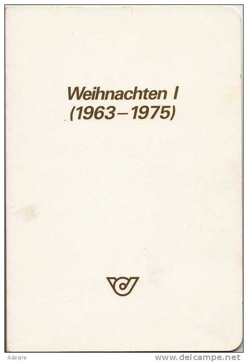 Österreich, Weihnachtsmarken 1963-1965 ** In Post-Mappe, Nicht Vollständig - Weihnachten