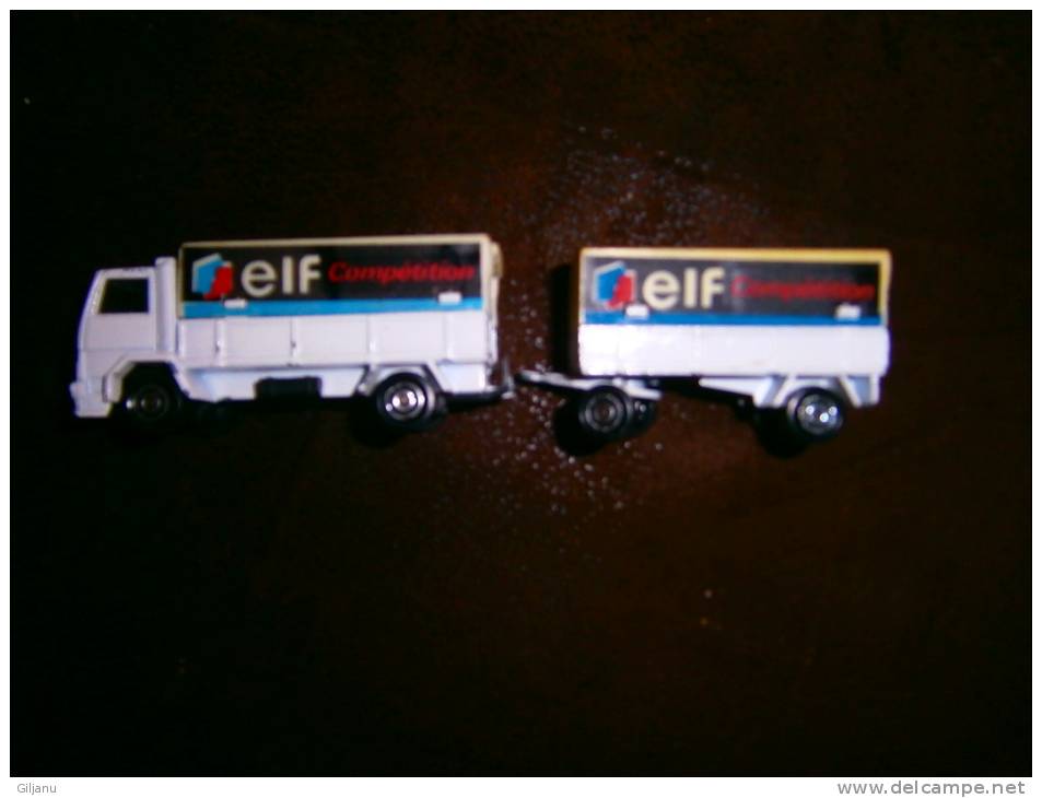 CAMION ET REMORQUE FORD ECH 1/100 MAJORETTE N 241/245 - Camions, Bus Et Construction