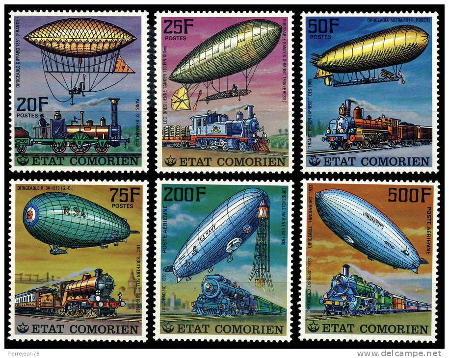 COMORES (  EMPIRE ) - Zeppelins