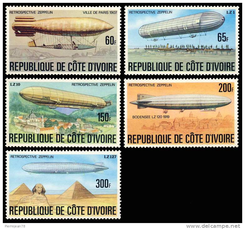 COTE D'IVOIRE ( REPUBLIQUE ) - Zeppelins