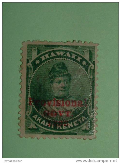 Hawaii 1893 Akahi Kenata - Overprinted - Hawaii