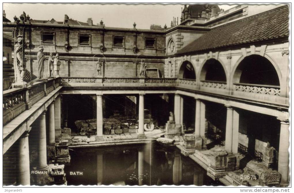 CPSM BATH (Angleterre-Somerset ) - Roman Bath - Bath