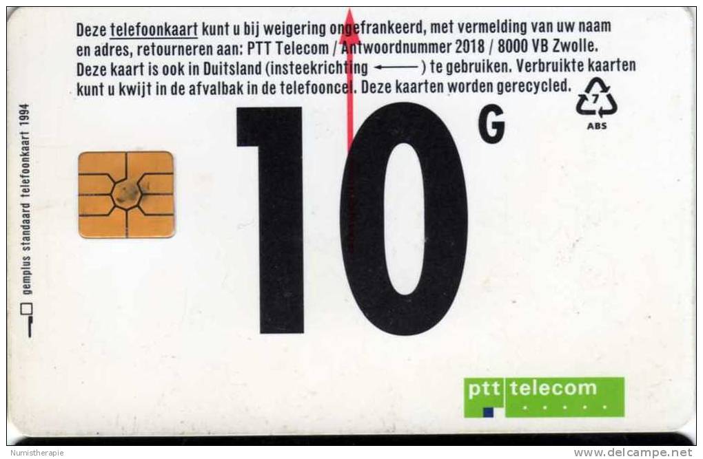 Pays-Bas : PTT Telecom : Lot De 2 Telefoonkaart 10G 25G - Publiques