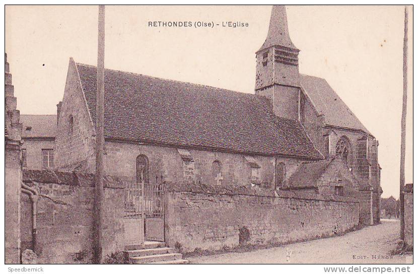 21399 RETHONDES : L´Eglise - Ed Henon - Rethondes