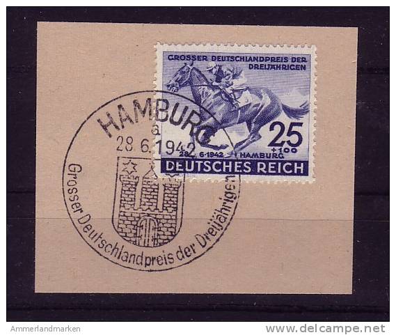 Deutsches Reich: Mi-Nr 814 Gestempelt, 15,--EUR ! - Oblitérés