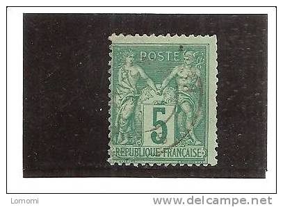 1876 - 1878   N° 75  Type Sage  YT - 1876-1878 Sage (Type I)