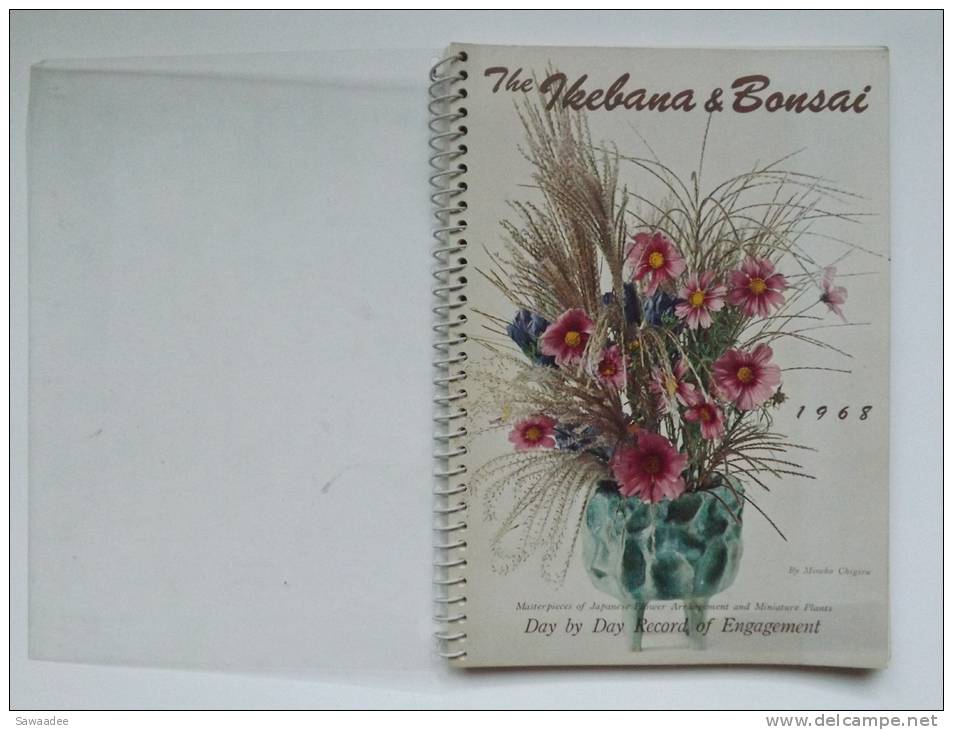 AGENDA - CALENDRIER - JAPON - THE IKEBANA & BONSAI - 1968 - Autres & Non Classés