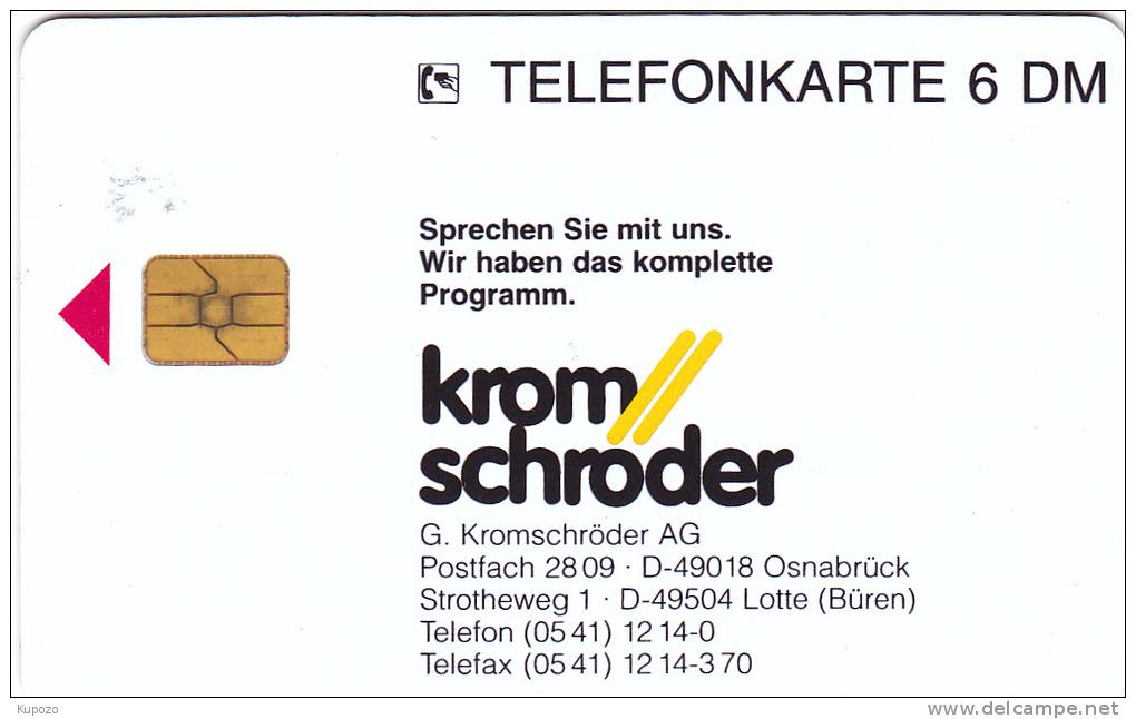 Kromschröder AG Osnabrück    O 2364-12/95  Rare - O-Series: Kundenserie Vom Sammlerservice Ausgeschlossen