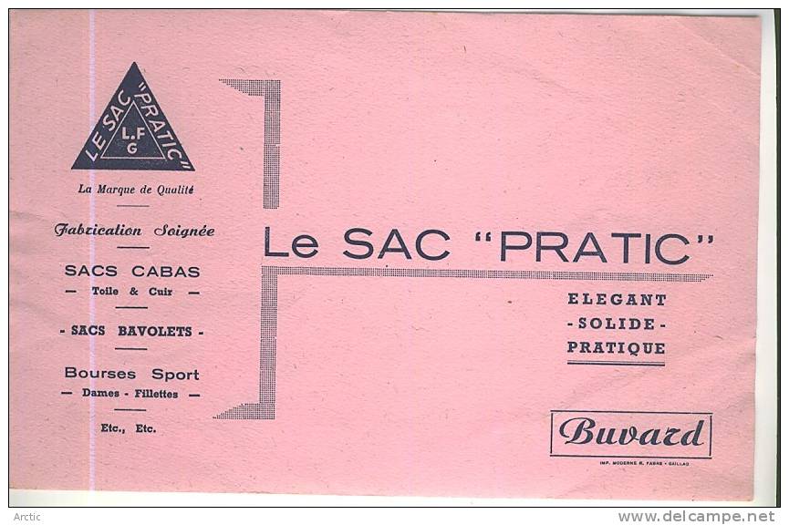 Buvard : Le Sac Pratique - Sport