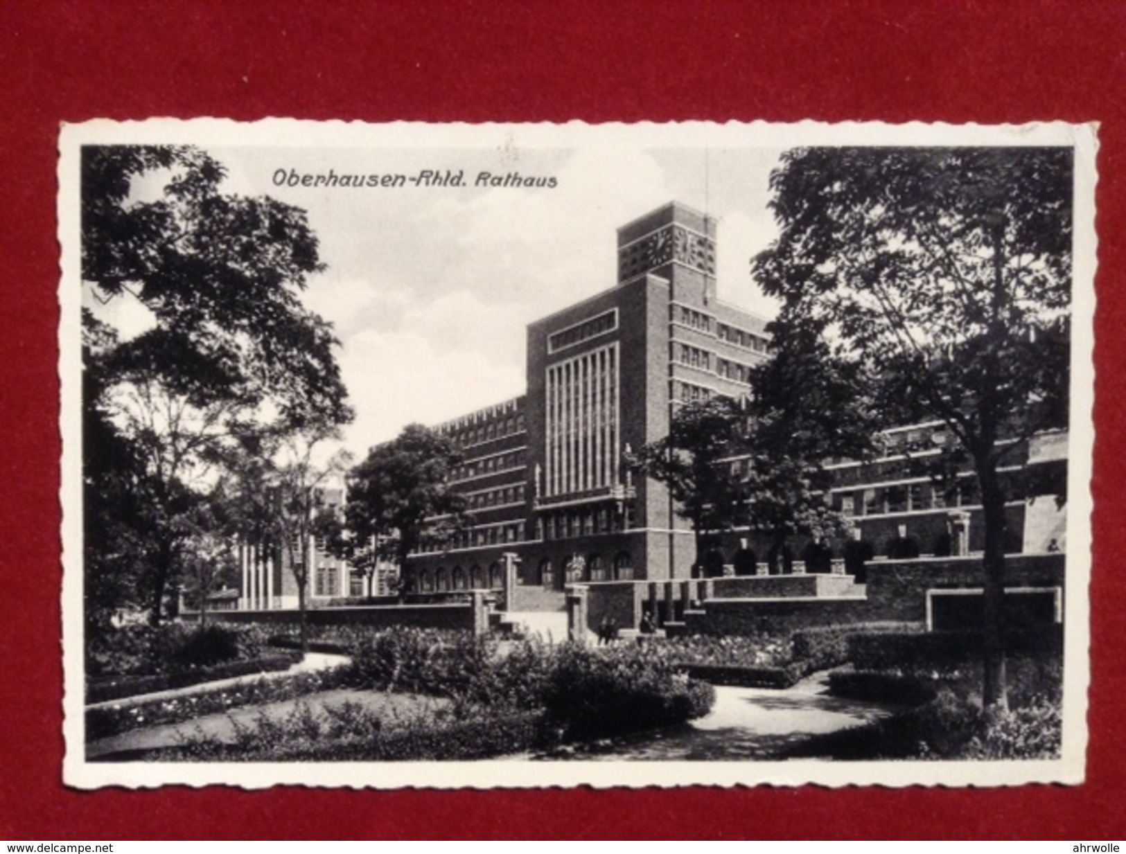AK Oberhausen Rathaus 1938 - Oberhausen