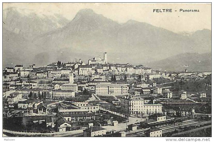 Italie -ref A791- Feltre  - Carte Bon Etat - - Altri & Non Classificati