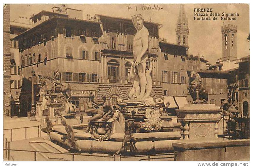 Italie -ref A764-florence -firenze    - Carte Bon Etat  - - Firenze (Florence)