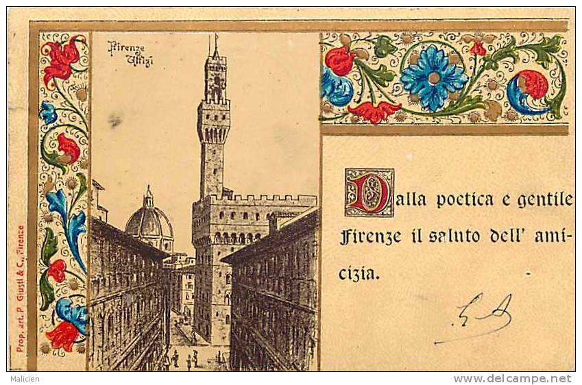 Italie -ref A762-florence -firenze    - Carte Bon Etat  - - Firenze (Florence)