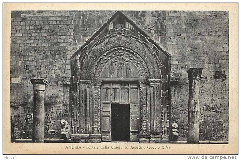 Italie -ref A742- Andria   -carte Bon Etat  - - Andria