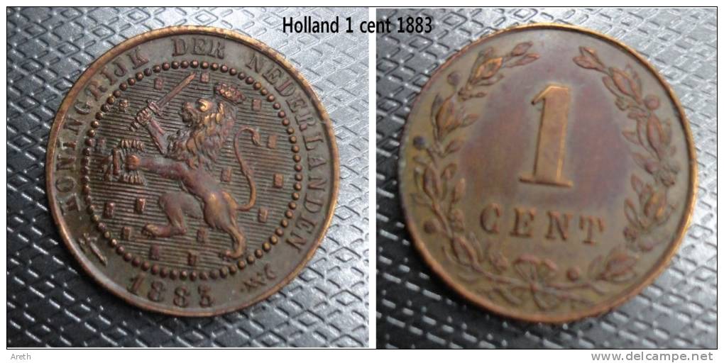 Pays Bas - 1 Cent 1883 - 1 Centavos