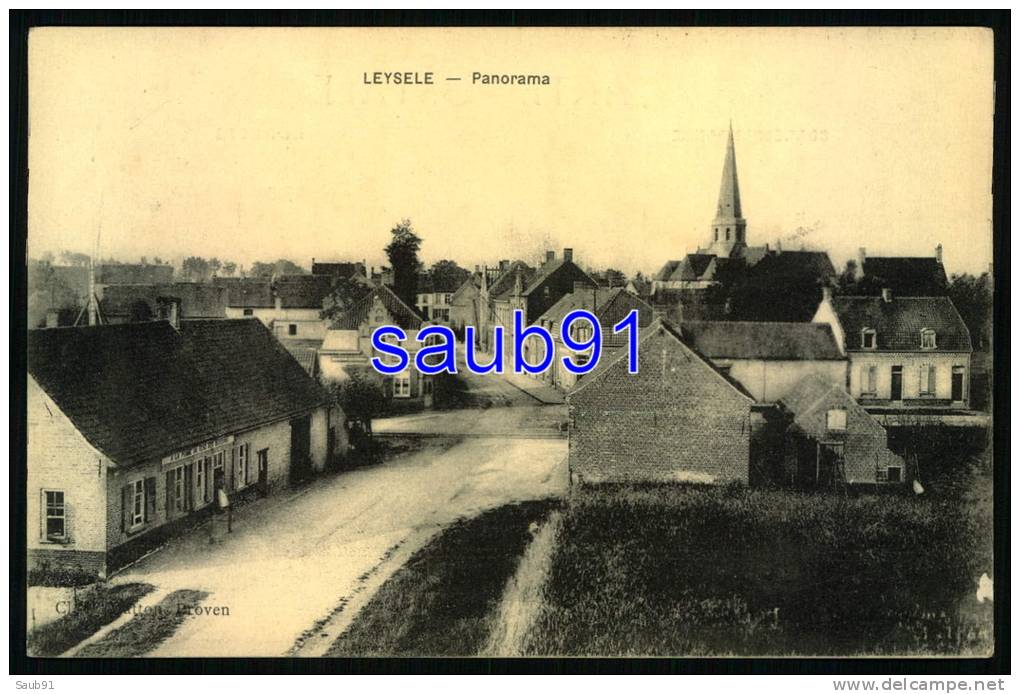 Alveringem -  Leysele - Leisele   -  Panorama  - Carte Rare - Réf : 27716 - Alveringem