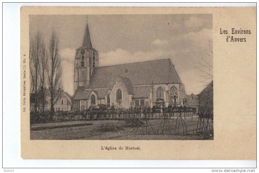 Les Environs D'Anvers:L'église De Mortsel - Mortsel