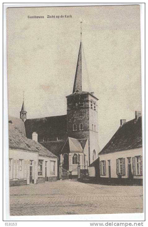 Santhoven - Zicht Op De Kerk - Zandhoven