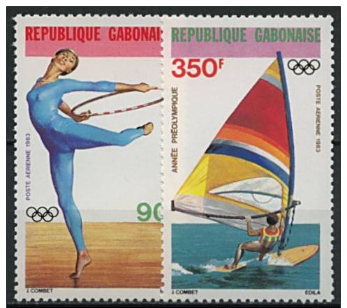 Gabon, PA N° 254 à N° 255** Y Et T - Gabon (1960-...)