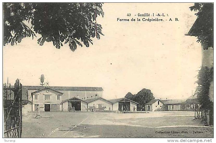 Nov12b 1870 : Genillé  -  Ferme De La Crépinière - Genillé