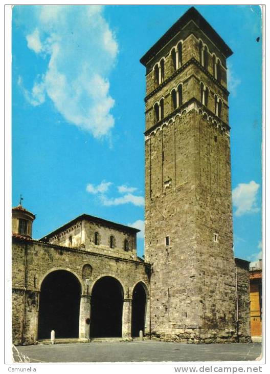 Rieti-cattedrale E Torre Campanaria - Rieti