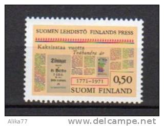 FINLANDE      Neuf **     Y. Et T.  N° 656       Cote: 1,25  Euros - Ungebraucht