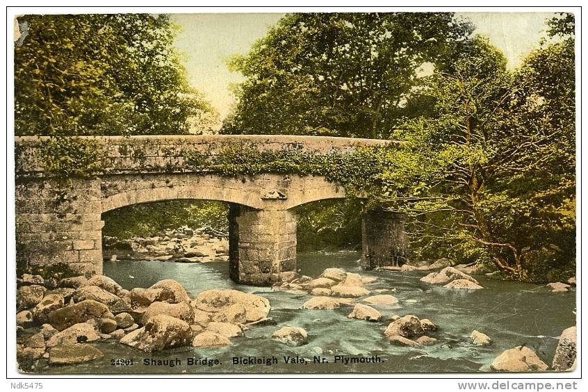 PLYMOUTH : SHAUGH BRIDGE, BICKLEIGH VALE / ADDRESS - WOKINGHAM, BEARWOOD / BEAR WOOD SCHOOL - Plymouth