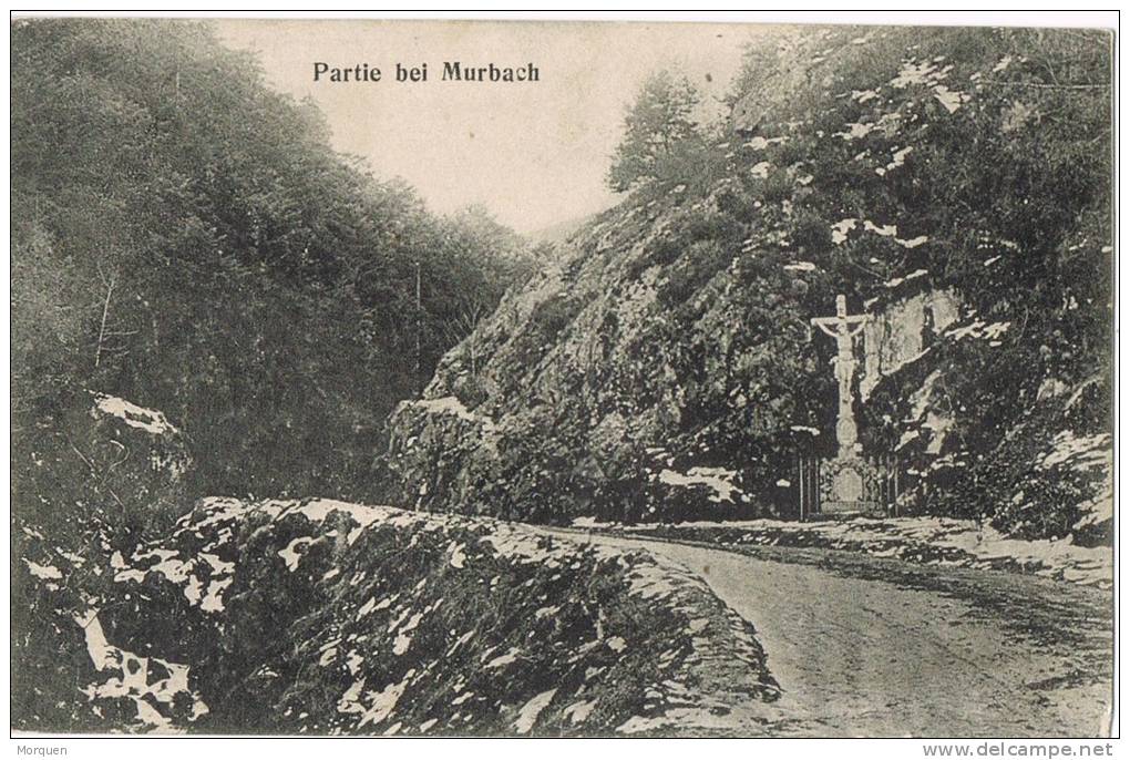0239. Postal Partie Bei MURBACH (haut Rhin) La Route - Murbach