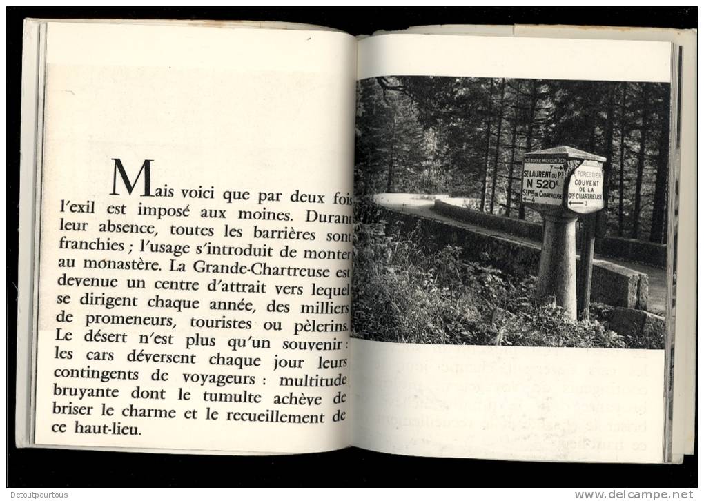 SAINT ST PIERRE DE CHARTEUSE Isère 38 : La CORRERIE De La GRANDE CHARTREUSE( Lescuyer Lyon 1957 60 Pages 15x20cm - Rhône-Alpes