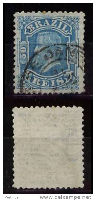 Brasilien Brazil Mi# 48 Gest.M€ 25,- Small Head - Usati