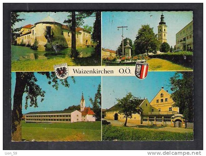 130410 / WAIZENKIRCHEN - GASTHAUS GUT -  1982 STAMP , PAR AVION Austria Osterreich Autriche - Grieskirchen