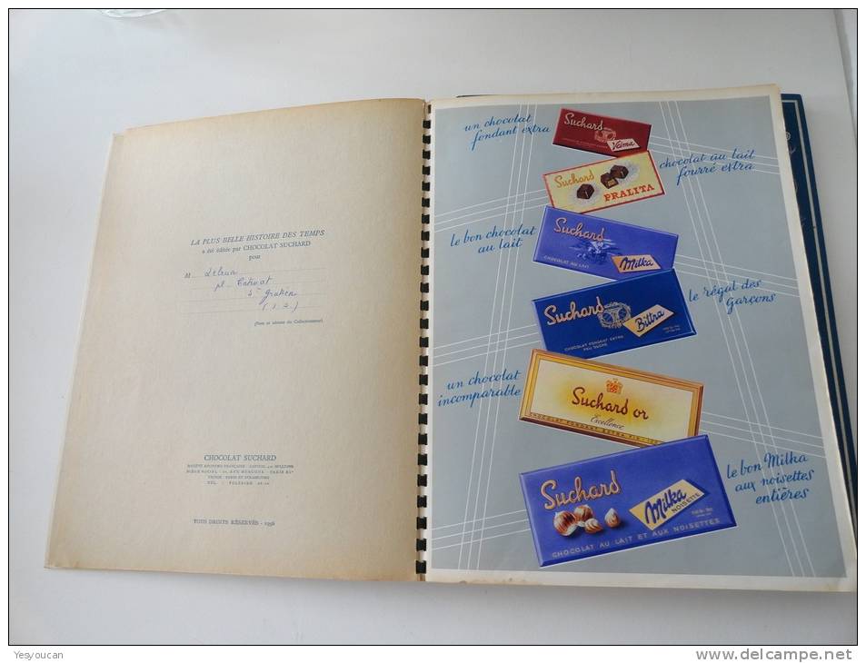 CHOCOLAT SUCHARD NR1 DE 1956 & NR 2 DE 1958  (LOT DES DEUX ALBUM) - Suchard