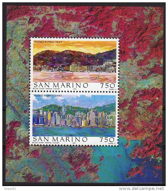 1997 San Marino Hong Kong Nuovo - Blocs-feuillets