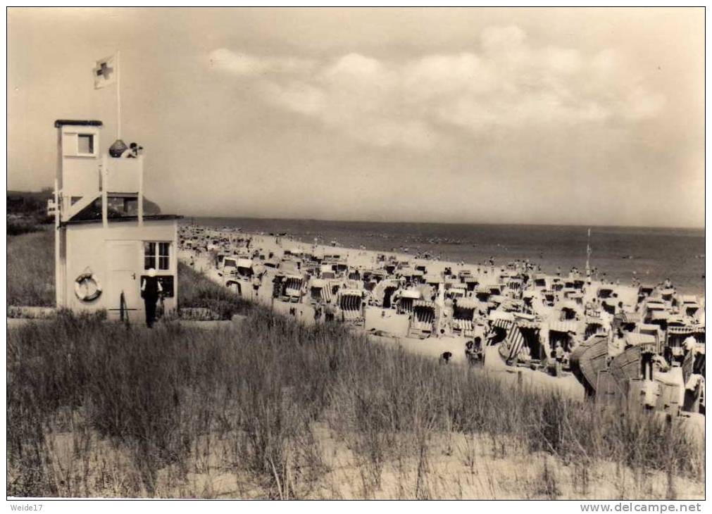 00576 Blick Auf Den Strand Vom Seebad HERINGSDORF Auf Usedom - Usedom