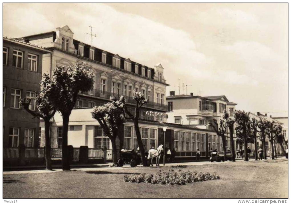 00581 Blick Auf Das Ostseehotel Im Ostseebad AHLBECK - Usedom